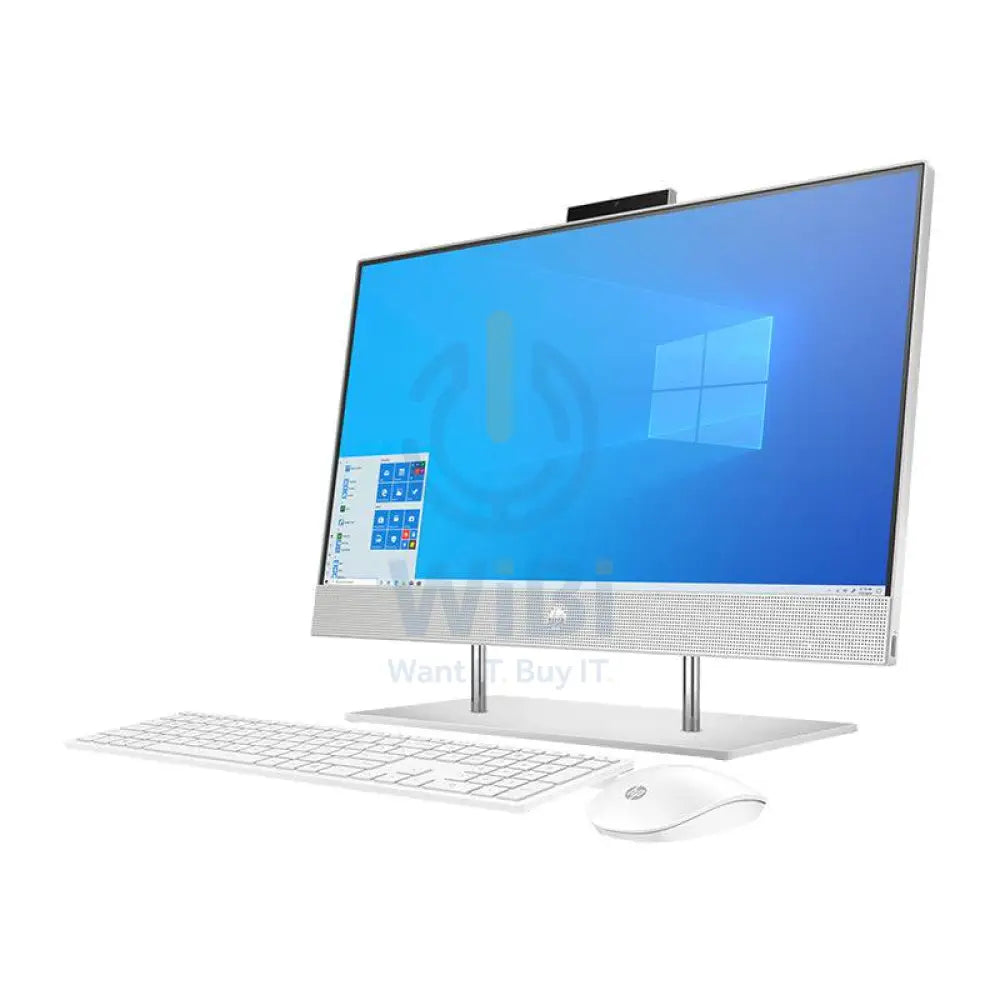 HP 24-DP1000NE AIO PC (Win 10 Pro) - i7 / 64GB / 1TB (NVME M.2 SSD) + 1TB HDD / 23.8" FHD Touch / 1YW / Silver - Desktop