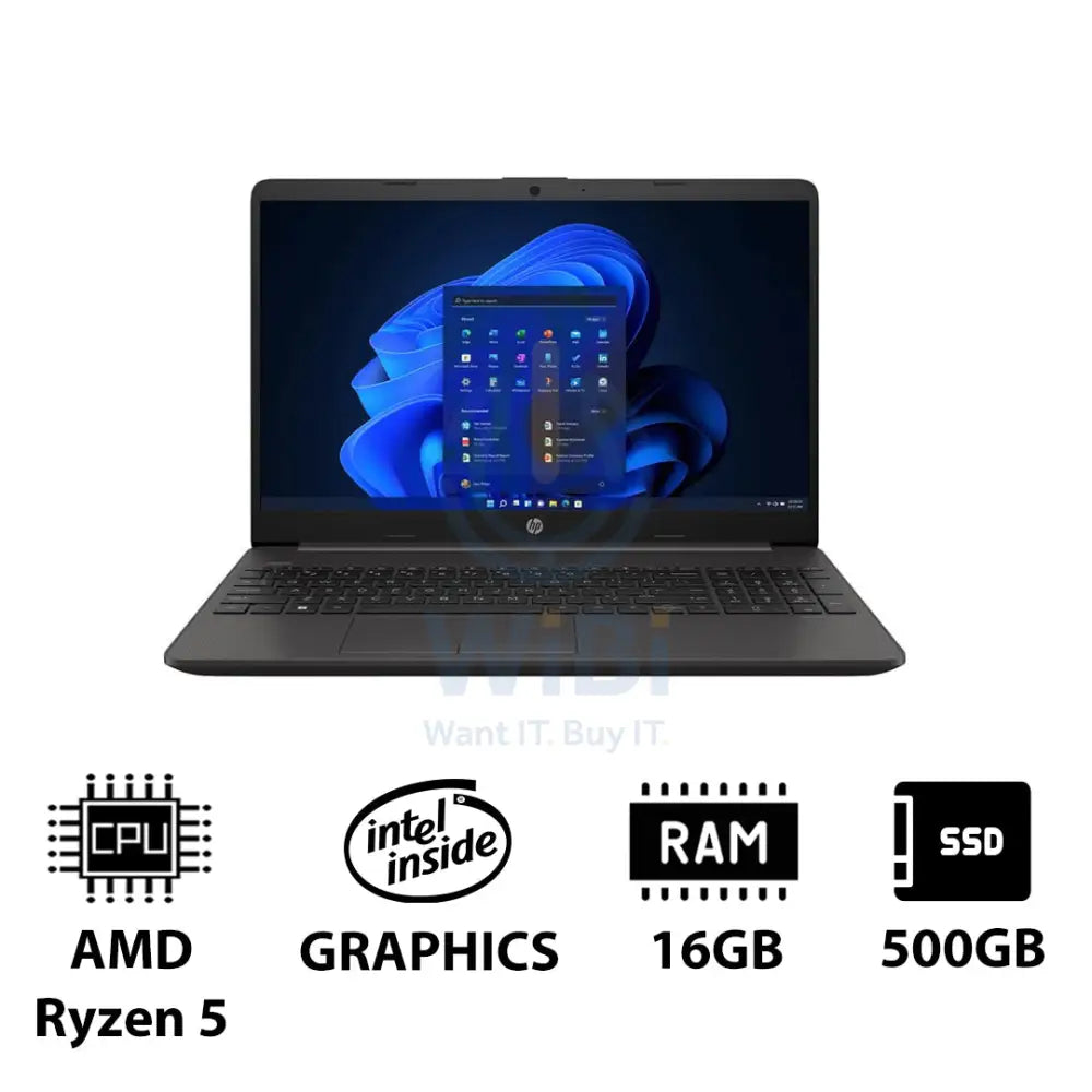 HP 255 G8 - 15.6’’ FHD / AMD Ryzen 5 / 16GB / 500GB (NVMe M.2 SSD) / Win 11 Pro / 1YW - Laptop Laptops > Offer Zone
