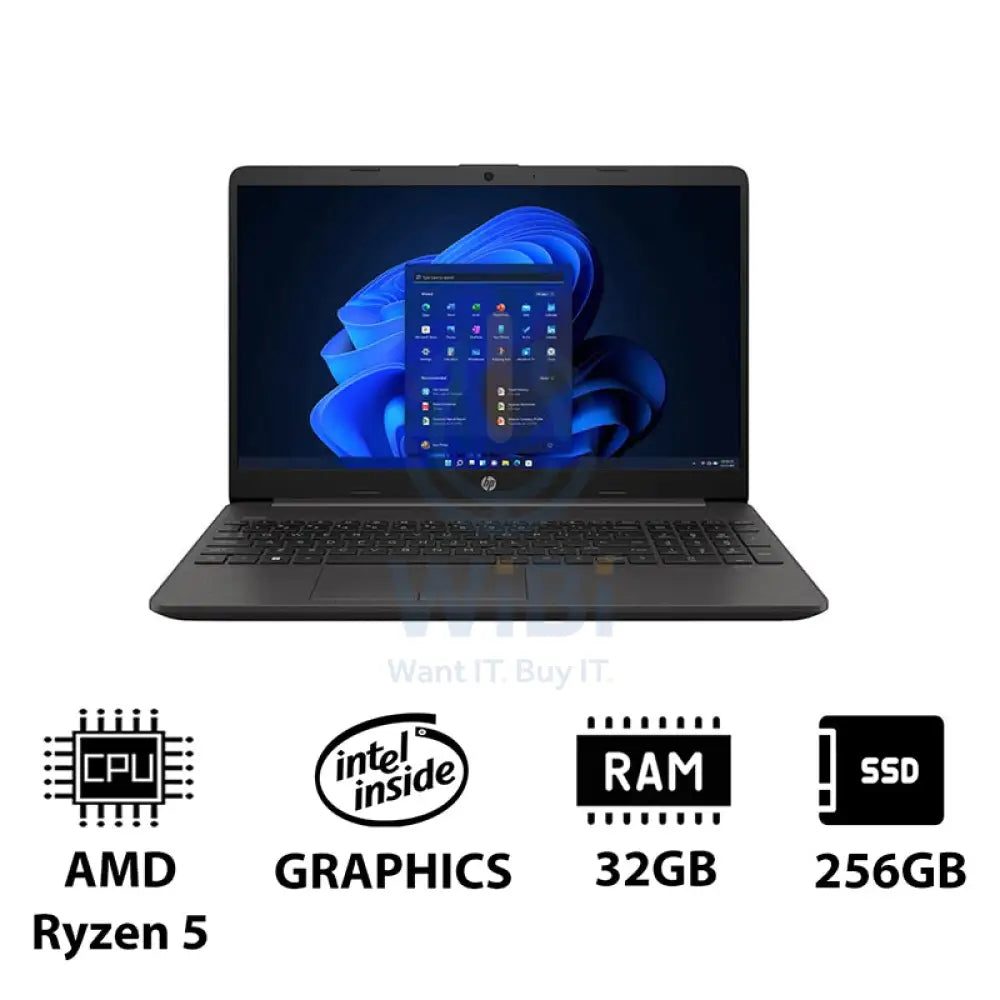 HP 255 G8 - 15.6’’ FHD / AMD Ryzen 5 / 32GB / 256GB (NVMe M.2 SSD) / Win 11 Pro / 1YW - Laptop Laptops > Offer Zone