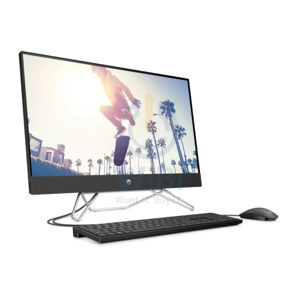 HP 27-CB1003NE AIO PC - i7 / 16GB / 500GB (NVMe M.2 SSD) / 27.0’’ FHD Touch / DOS (Without OS) / 1YW / Jet Black