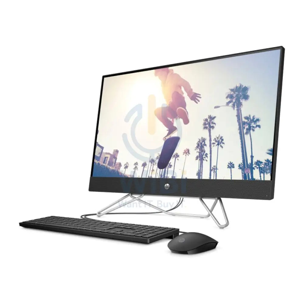HP 27-CB1003NE AIO PC - i7 / 16GB / 500GB (NVMe M.2 SSD) / 27.0’’ FHD Touch / DOS (Without OS) / 1YW / Jet Black