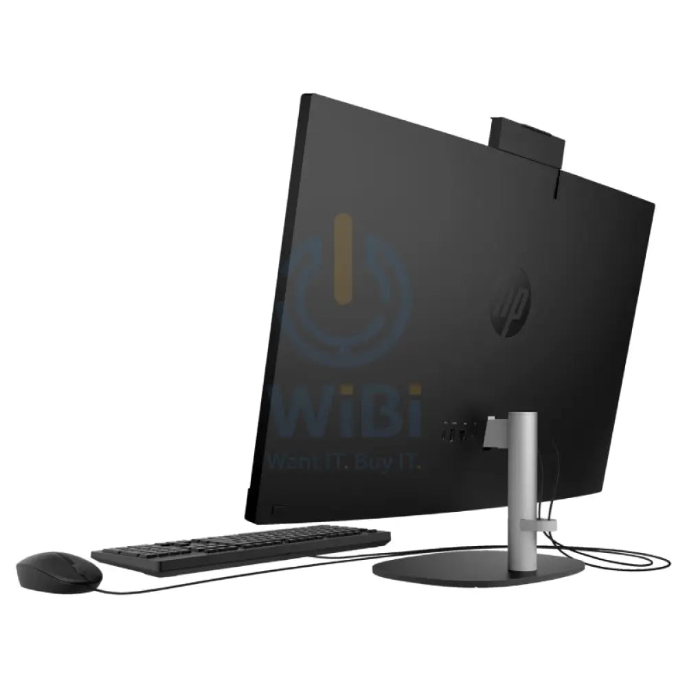 HP 27-CR0013NE AIO PC - i7 / 8GB / 512GB (NVMe M.2 SSD) / 27’’ FHD Non-Touch / DOS (Without OS) / 1YW / Jet Black
