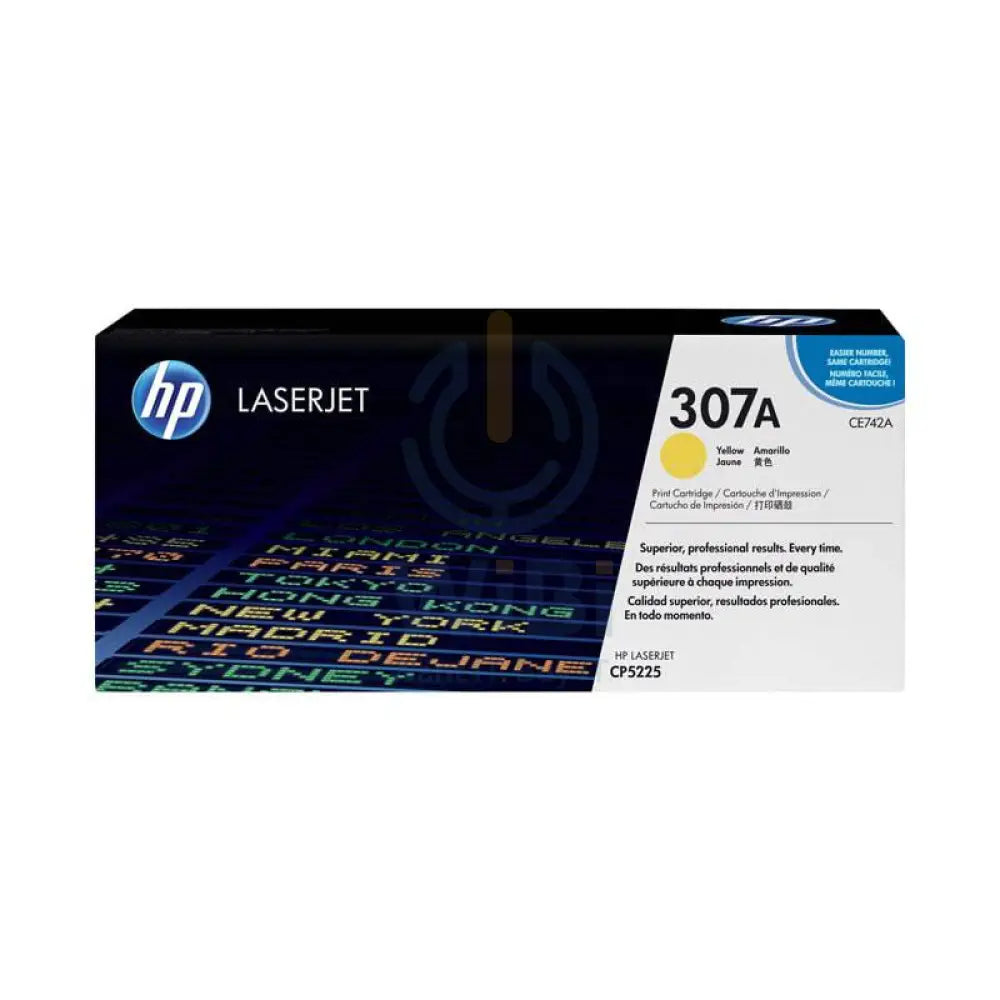 HP 307A Yellow Color - 7.3K Pages / Yellow Color / Toner Cartridge