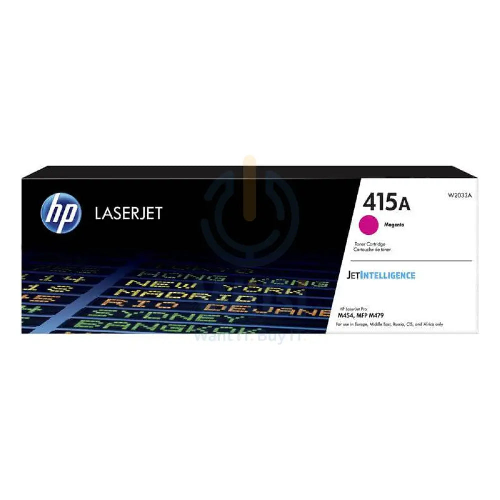 HP 415A Magenta LaserJet Toner Cartridge - 2.1K Pages / Magenta Color / Toner Cartridge