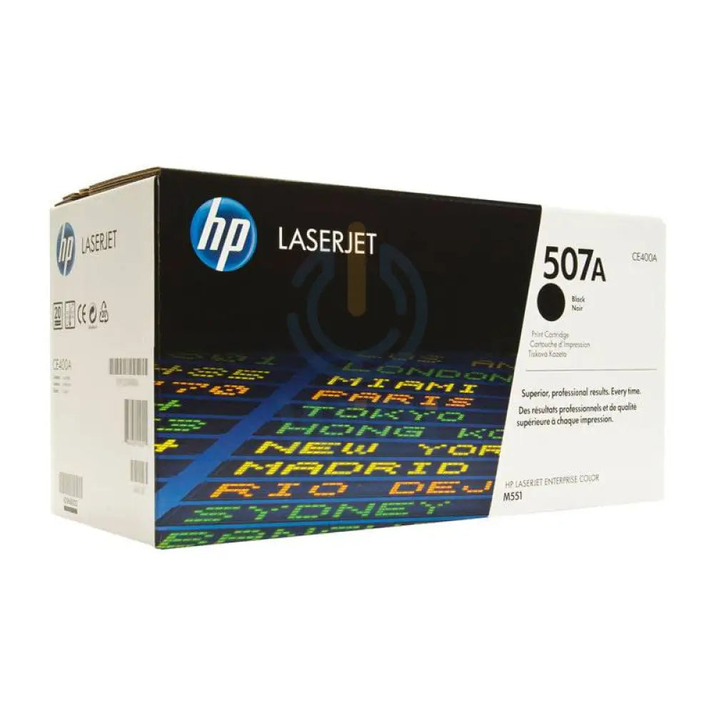 HP 507A Black Color - 5.5K Pages / Black Color / Toner Cartridge