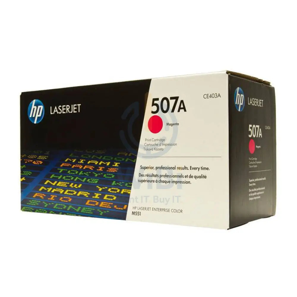 HP 507A Magenta Color - 6K Pages / Magenta Color / Toner Cartridge