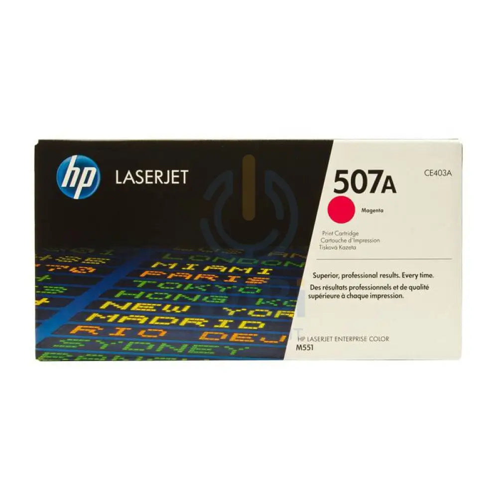 HP 507A Magenta Color - 6K Pages / Magenta Color / Toner Cartridge