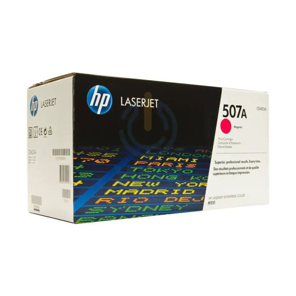 HP 507A Magenta Color - 6K Pages / Magenta Color / Toner Cartridge