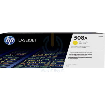 HP 508A Yellow Color - 5K Pages / Yellow Color / Toner Cartridge