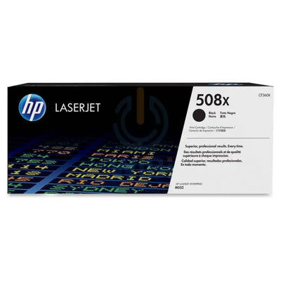 HP 508X LaserJet Toner Cartridge - 12.5K Pages / Black Color / Toner Cartridge