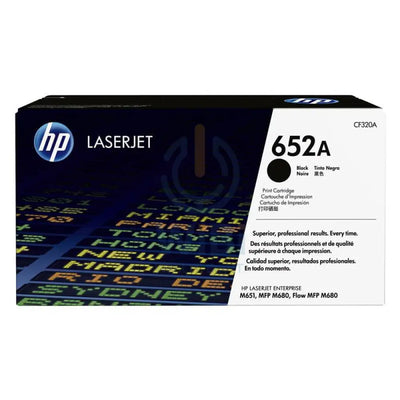 HP 652A Black Color - 11.5K Pages / Black Color / Toner Cartridge