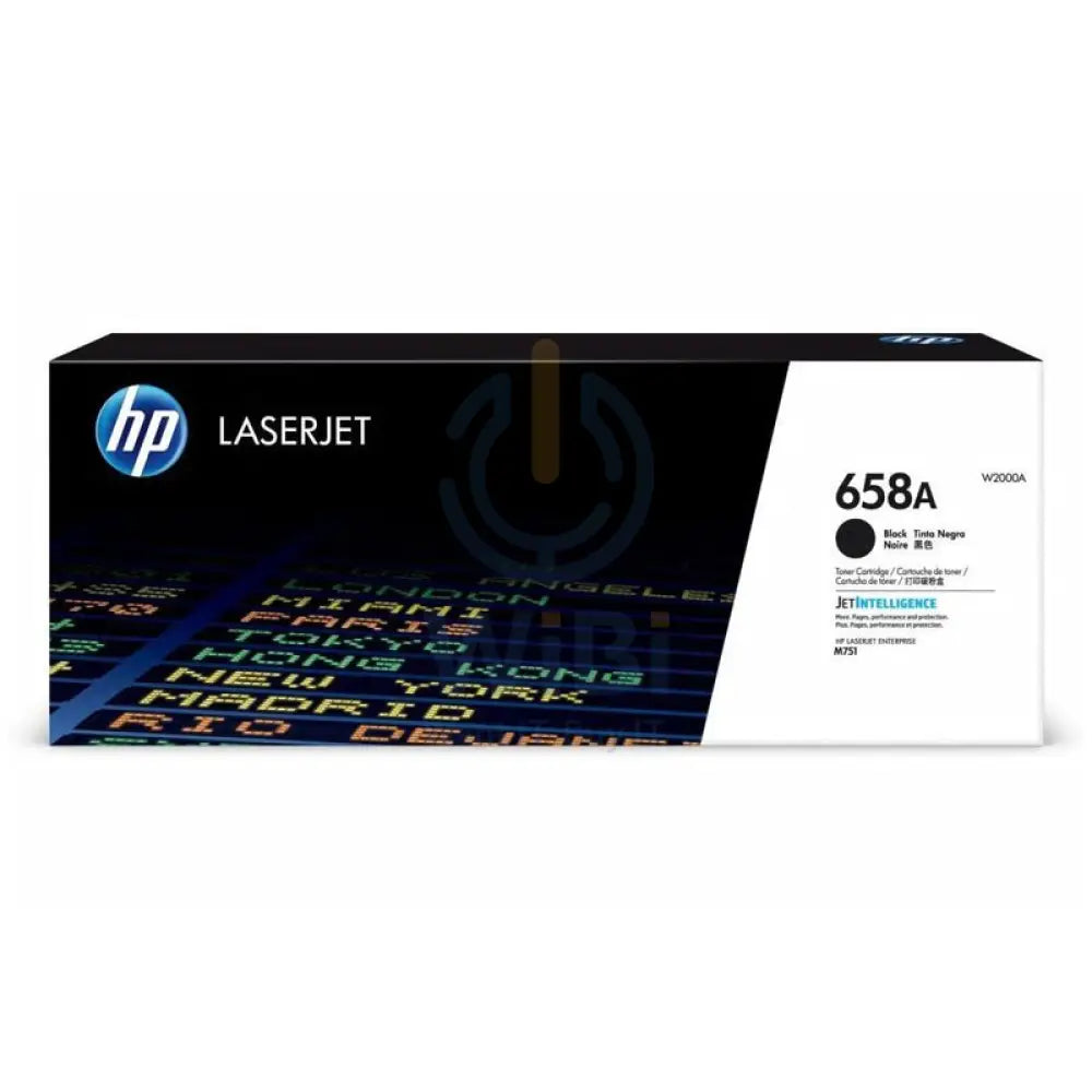 HP 658A Black Original LaserJet Toner Cartridge - 7000 Pages / Black Color / Toner Cartridge Accessories > Printers &