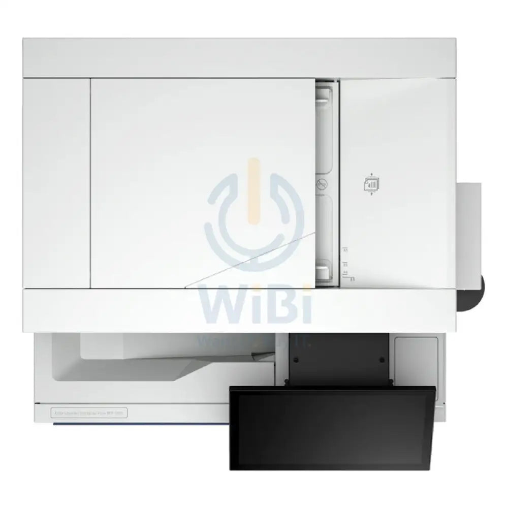 إتش بي لون ليزر جت طابعةEnterprise Flow MFP 5800zf - 43 صفحة في الدقيقة / 1200 نقطة في الدقيقة / A4 / A4 / يو اس بي / شبكة محلية / لون ليزر -طابعات و