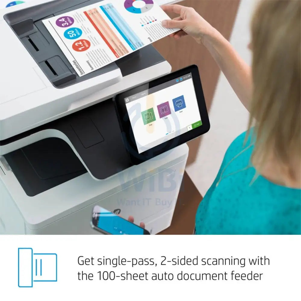 HP Color LaserJet Enterprise MFP M578dn - 38ppm / 600dpi / A4 / USB / LAN / Color Laser - Printer Printers & Scanners >