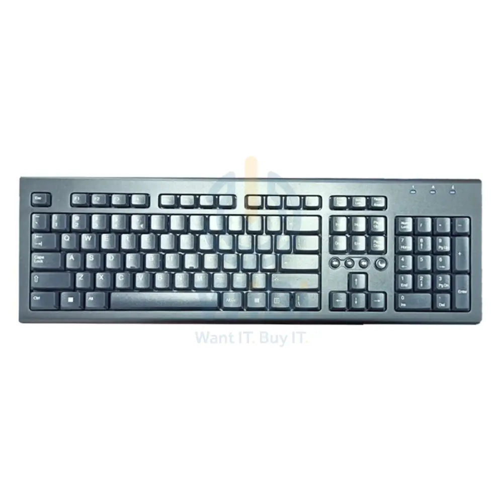 HP English Keyboard - Wired / USB / Black - Keyboard Accessories > Keyboard & Mouse