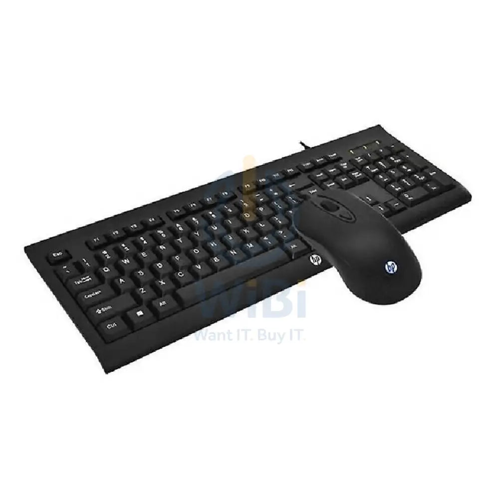 HP KM100 USB Wired Keyboard and Mouse - English Keys - Keyboard & Mouse Combo Accessories > Keyboard & Mouse