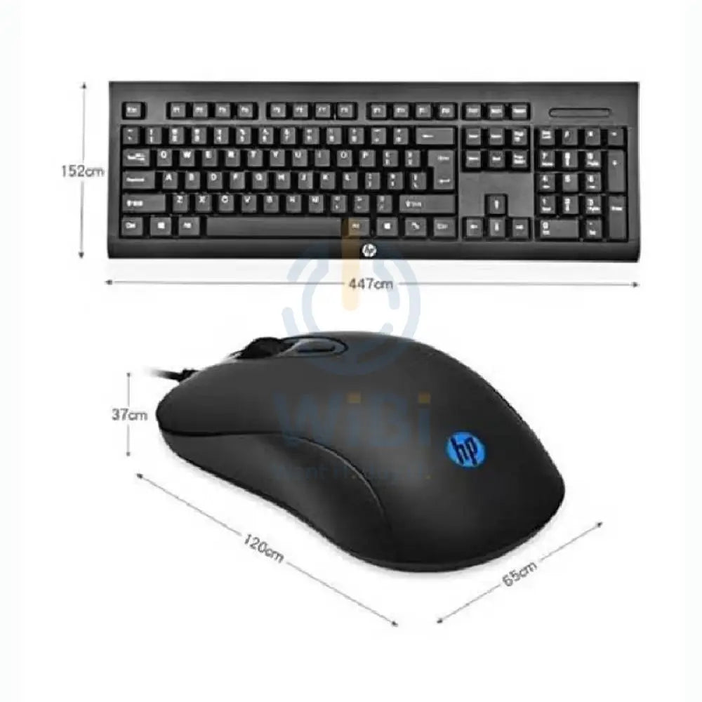 HP KM100 USB Wired Keyboard and Mouse - English Keys - Keyboard & Mouse Combo Accessories > Keyboard & Mouse