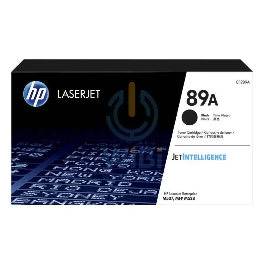 HP LaserJet Enterprise M507dn - 43ppm / 1200dpi / A4 / USB / LAN / Mono Laser - Printer + HP 89A Toner Cartridge - 5K