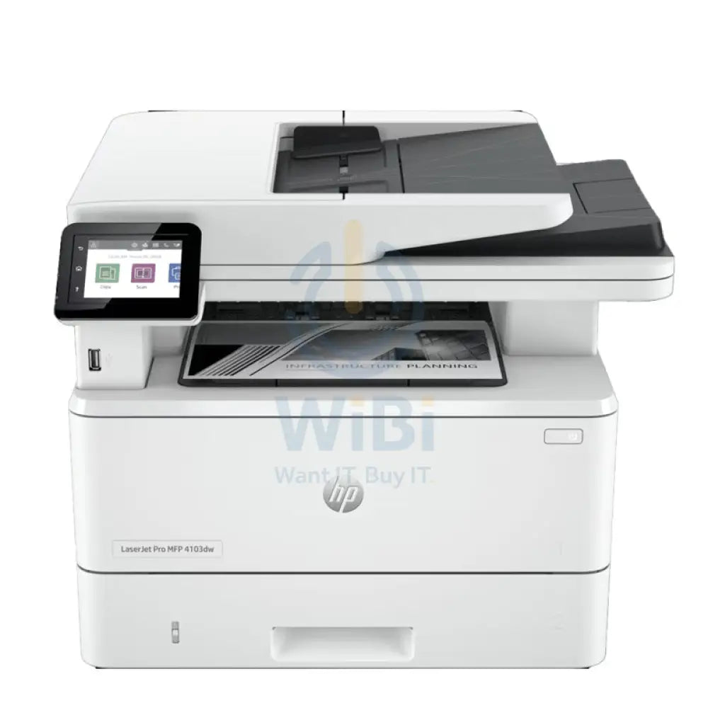 HP LaserJet Pro MFP 4103dw - 40ppm / 1200dpi / A4 / USB / LAN / Wi-Fi / Mono Laser - Printer Printers & Scanners >