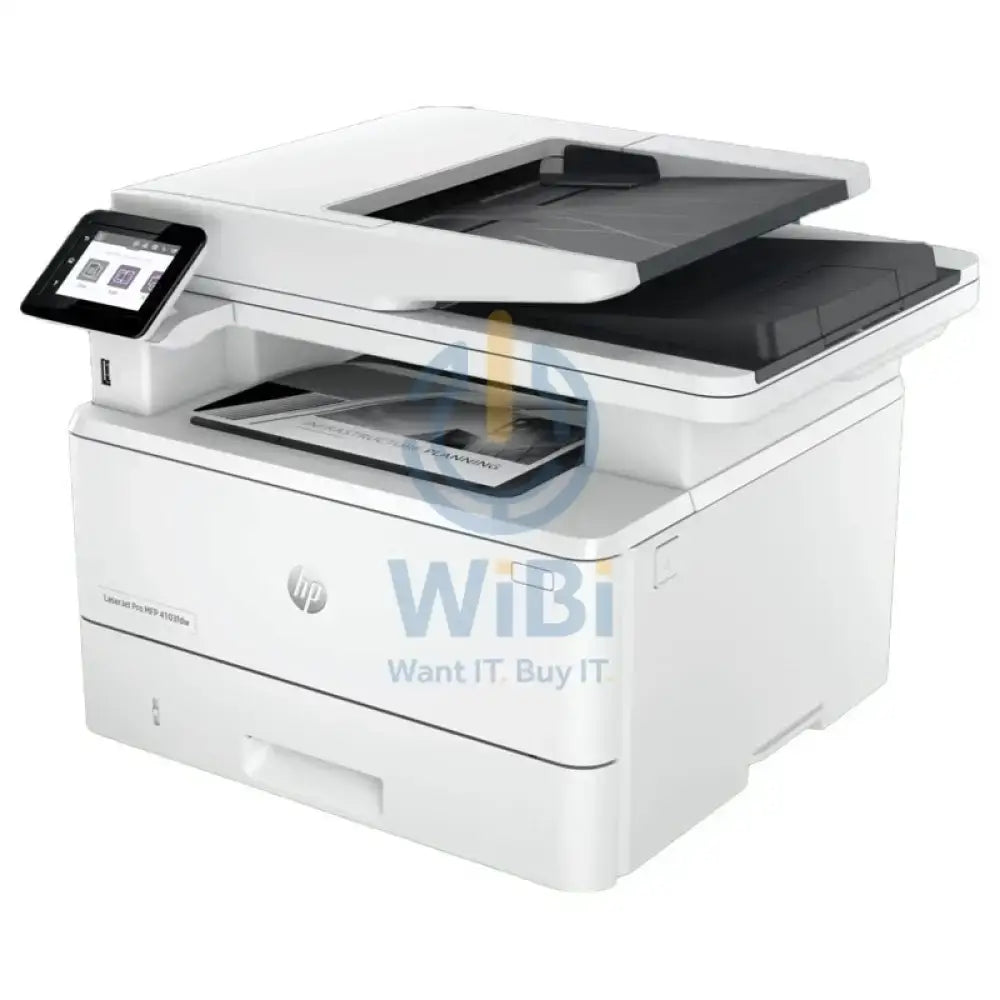 إتش بي ليزر جت برو طابعة متعددة الوظائف MFP 4103fdw - 40 صفحة في الدقيقة / 1200 نقطة في الدقيقة / A4 / يو اس بي / شبكة محلية / واي-فاي فاكس / فاكس أحادية اللون ليزر - طابعة الطابعات والماسحات الضوئية