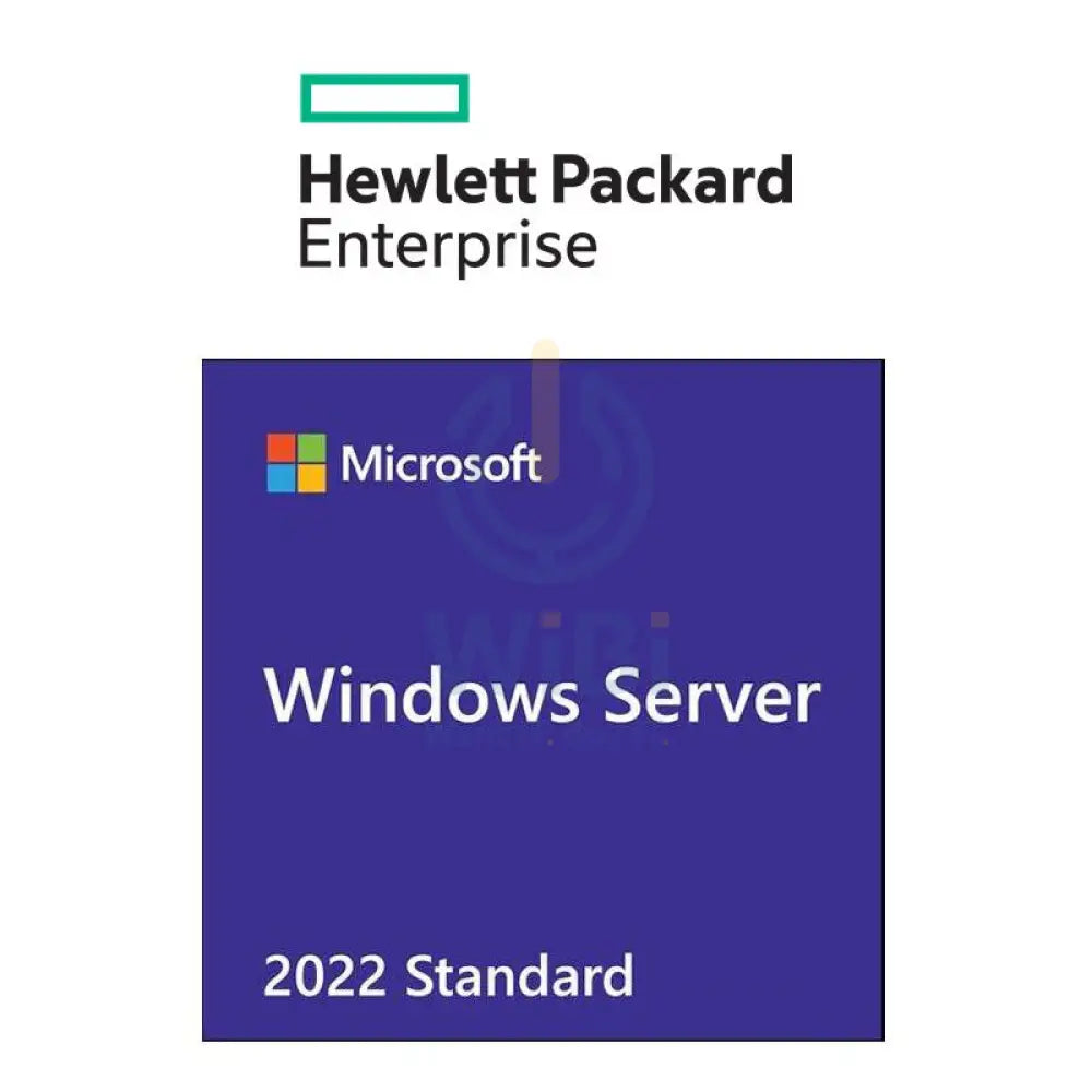 HP Microsoft Windows Server 2022 Standard - Up to 16-Cores / 64-Bit / Reseller Option Kit (ROK) Software Solutions >