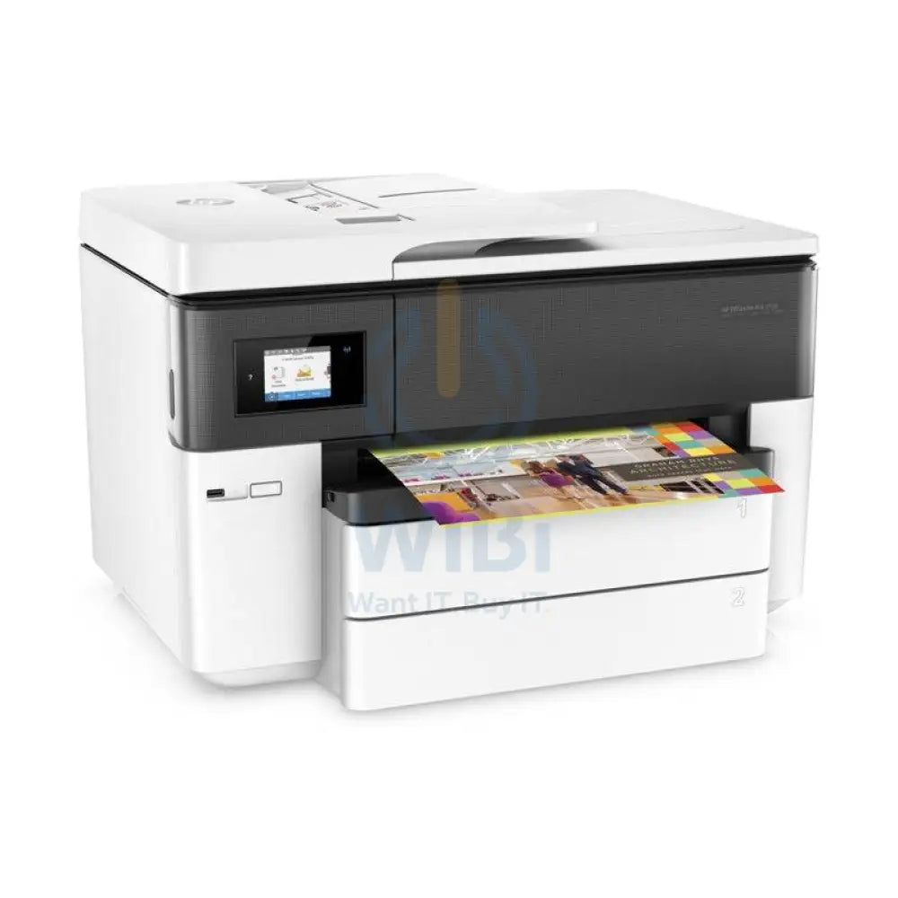 HP OfficeJet Pro 7740 AIO - 22ppm / 4800dpi / A3 / USB / LAN / Wi-Fi / FAX / Color Inkjet - Printer