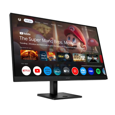 HP OMEN 32x Smart Gaming Monitor - 31.5’’ UHD / 1ms / 144Hz / USB 2.0 Type-A / DisplayPort 1.4 / HDMI 2.1 / LAN - Smart