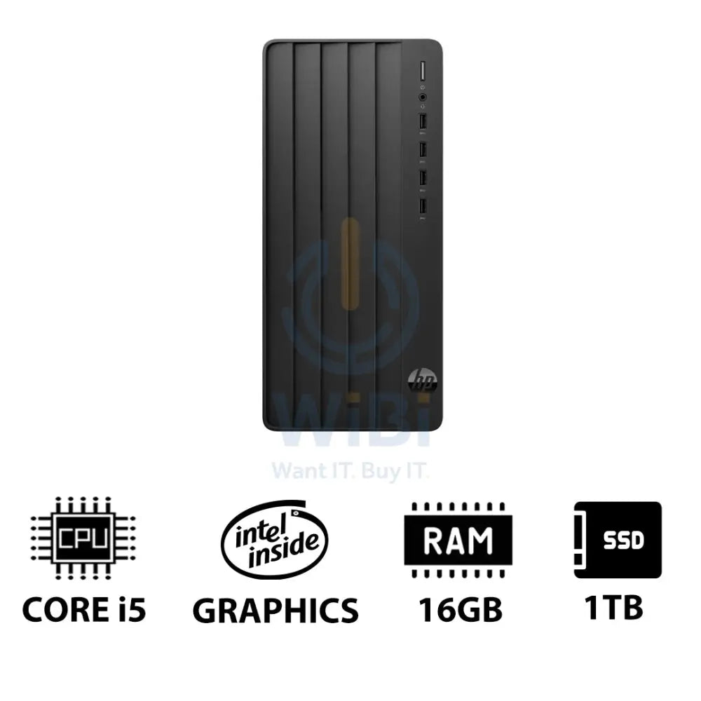 HP Pro Tower 290 G9 - i5-13500 / 16GB / 1TB (NVMe M.2 SSD) / DOS (Without OS) / 1YW - Desktop Desktop & All-In-One PCs