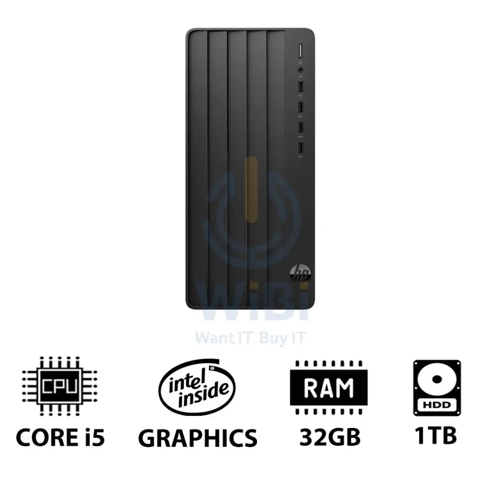 HP Pro Tower 290 G9 - i5 / 32GB / 1TB HDD / Win 11 Pro / 1YW - Desktop Desktop & All-In-One PCs > Desktop PCs