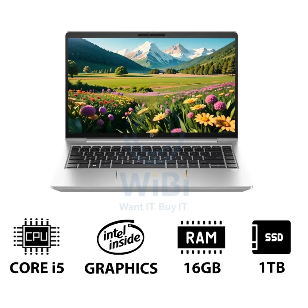 HP ProBook 440 G10 - 14.0’’ FHD / i5 / 16GB / 1TB (NVMe M.2 SSD) / DOS (Without OS) / 1YW - Laptop Laptops