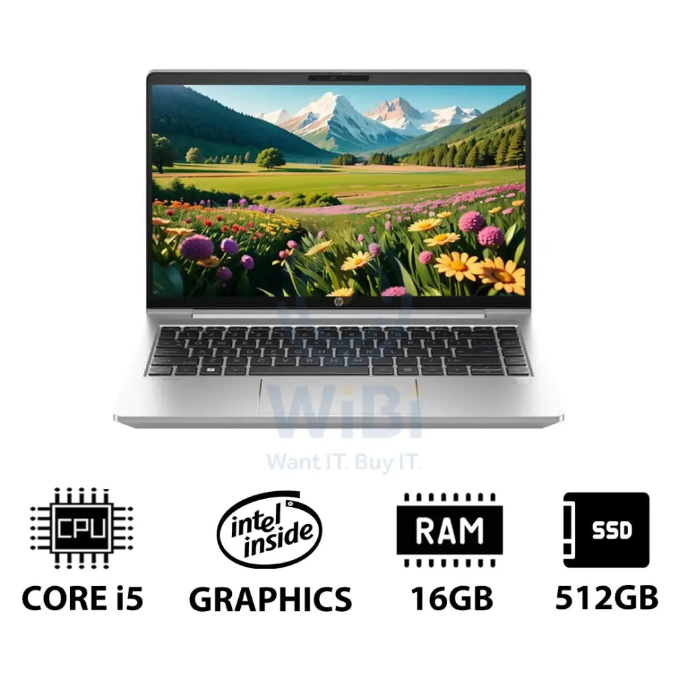 HP ProBook 440 G10 - 14.0’’ FHD / i5 / 16GB / 512GB (NVMe M.2 SSD) / DOS (Without OS) / 1YW - Laptop Laptops