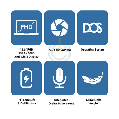HP ProBook 450 G10 - 15.6’’ FHD / i5 / 64GB / 512GB (NVMe M.2 SSD) / 4GB VGA / DOS (Without OS) / 1YW - Laptop Laptops