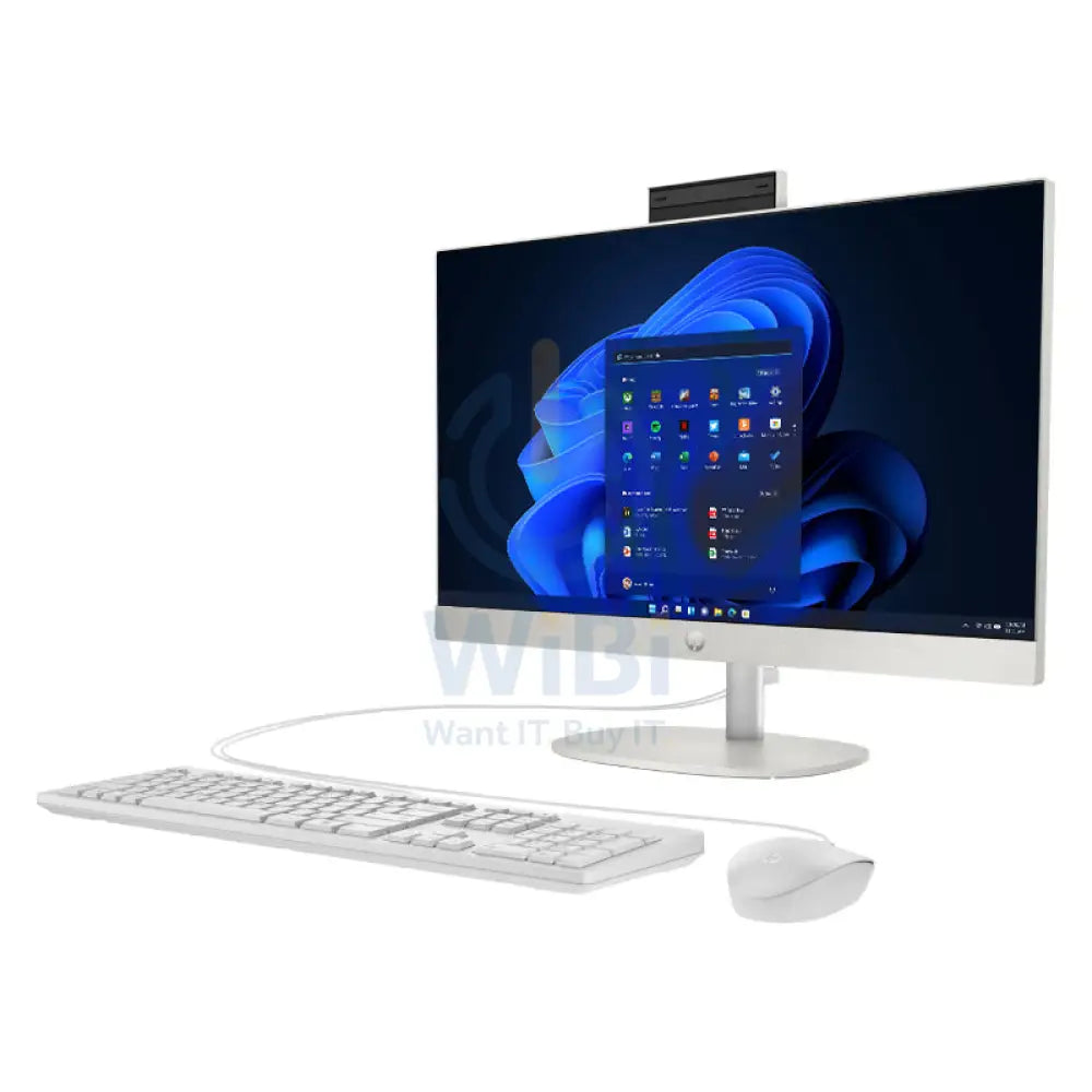 HP ProOne 240 G10 AIO - i7 / 8GB / 512GB (NVMe M.2 SSD) / 23.8’’ FHD Non-Touch / Win 11 Pro / 1YW / White - Desktop