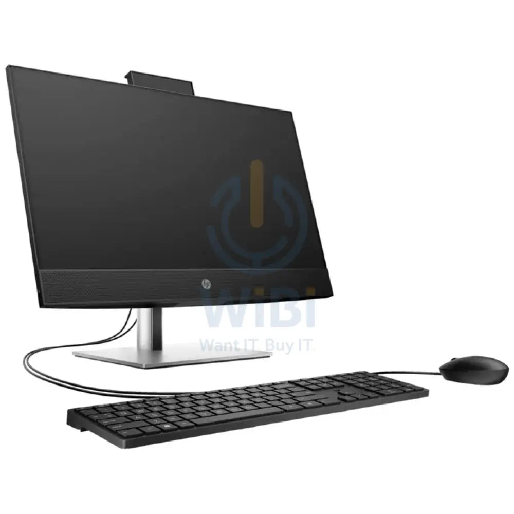 إتش بي برو ون 440 G9 المتكامل - آي 7 / 8 جيجابايت / 512 جيجابايت (NVMe م.2 إس إس دي) / 23.8'' FHD لا تعمل باللمس / دوس (بدون نظام تشغيل) / ضمان سنة + رابو MT760L
