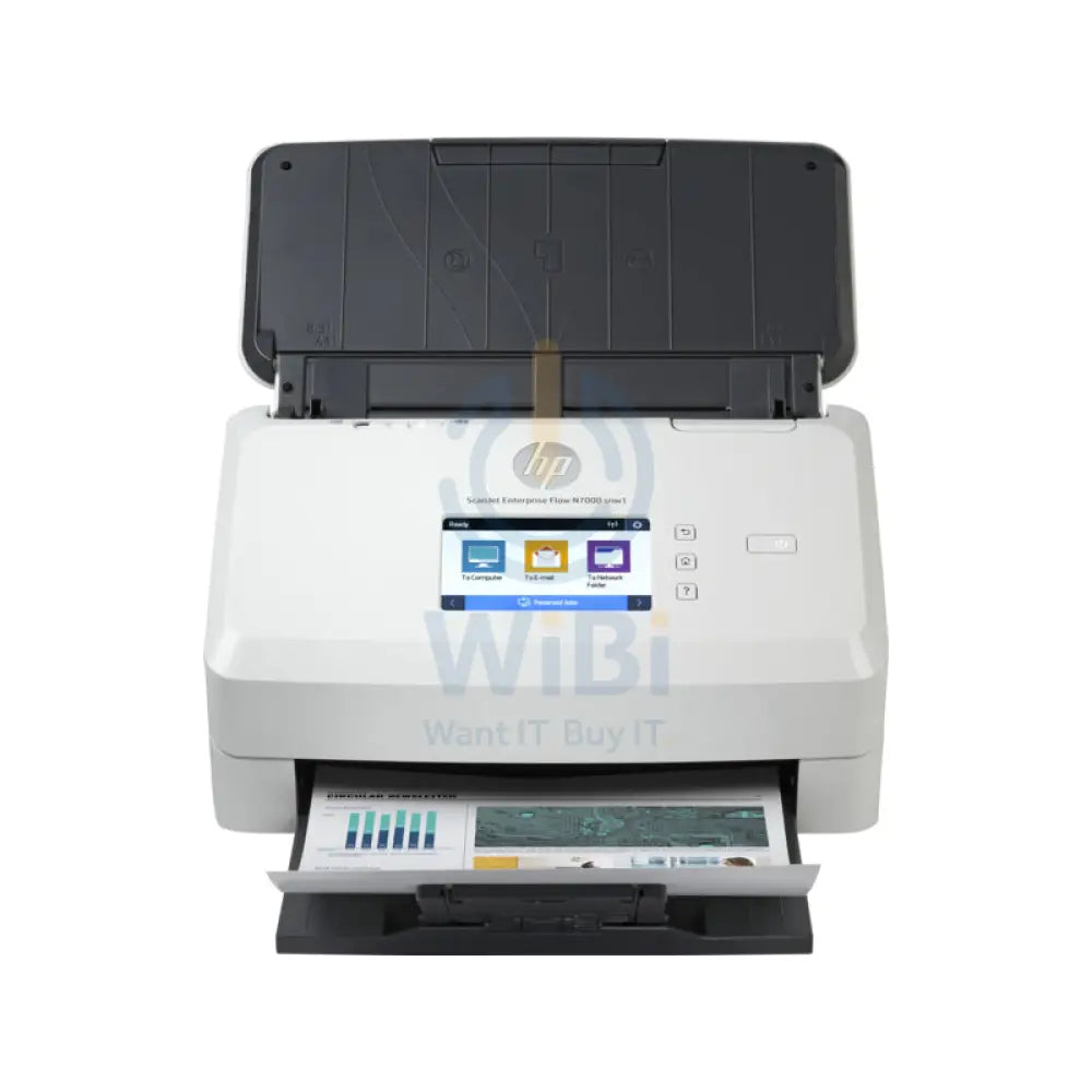 HP ScanJet Enterprise Flow N7000 snw1 - 600dpi / USB / LAN / Wi-Fi - Sheetfed Scanner Printers & Scanners > Scanners