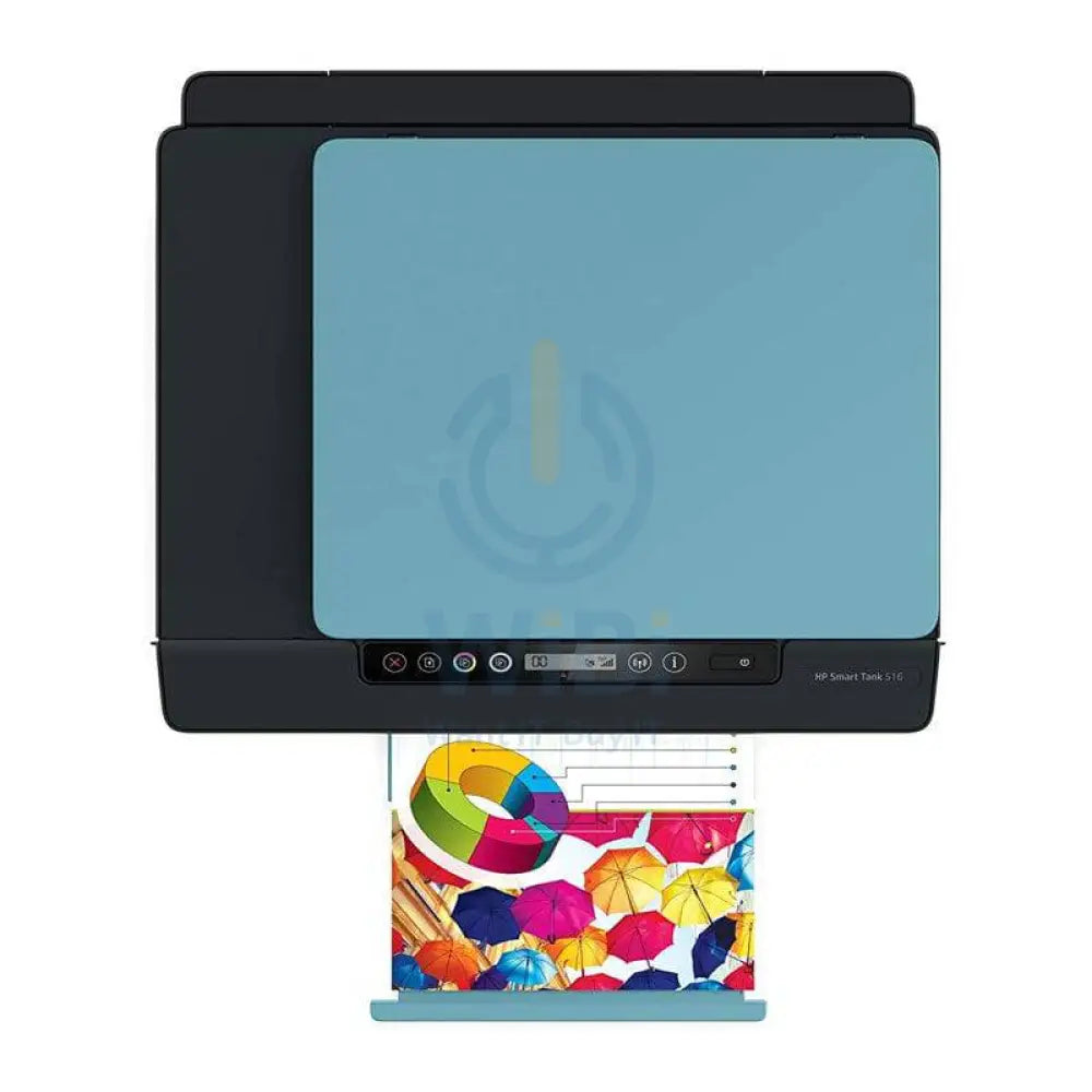 إتش بي ذكي خزان 516 لاسلكي الكل في واحد - 11 صفحة في الدقيقة / 4800 نقطة في البوصة / A4 / يو اس بي / واي-فاي / بلوتوث / لون نافثة للحبر - طابعة