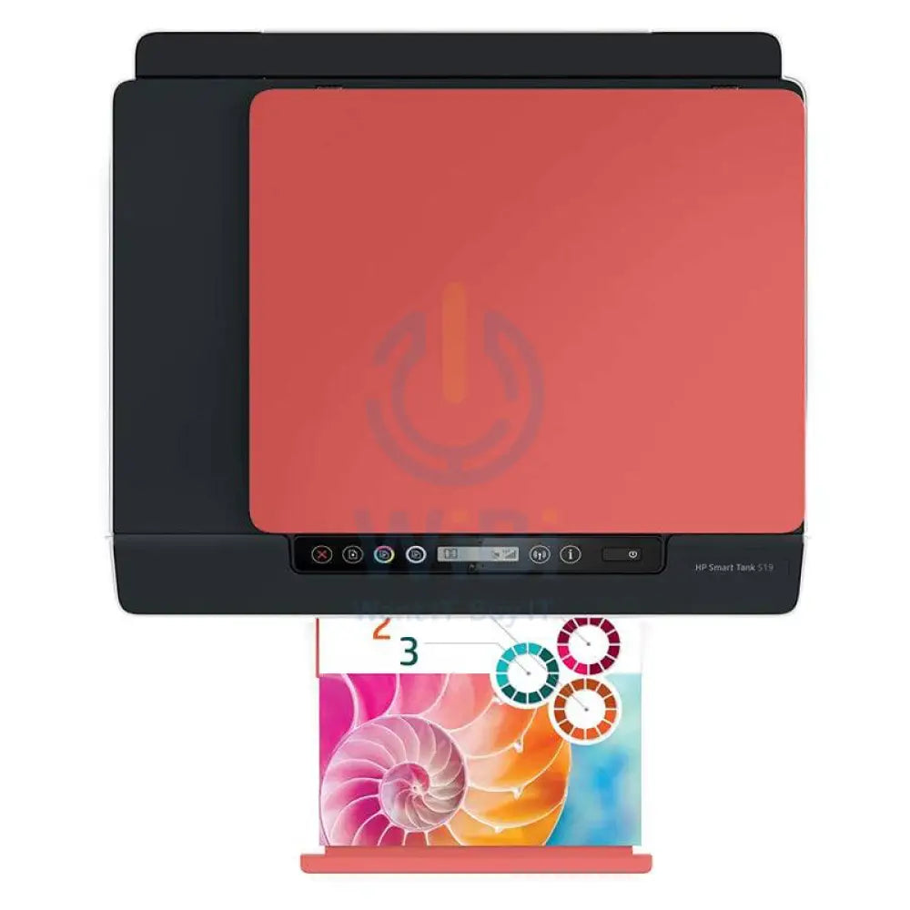 HP Smart Tank 519 Wireless AIO - 11ppm / 4800dpi / A4 / USB / Wi-Fi / Bluetooth / Color Inkjet - Printer