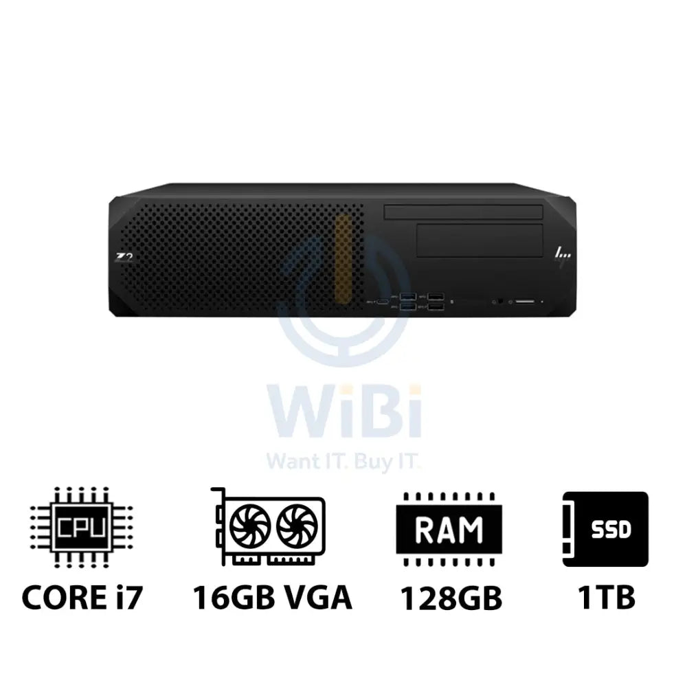 HP Z2 G9 SFF Workstation - i7-13700K 3.40GHz / 16-Cores / 128GB / 1TB (NVMe M.2 SSD) / RTX 2000 Ada 16GB VGA / Win 11