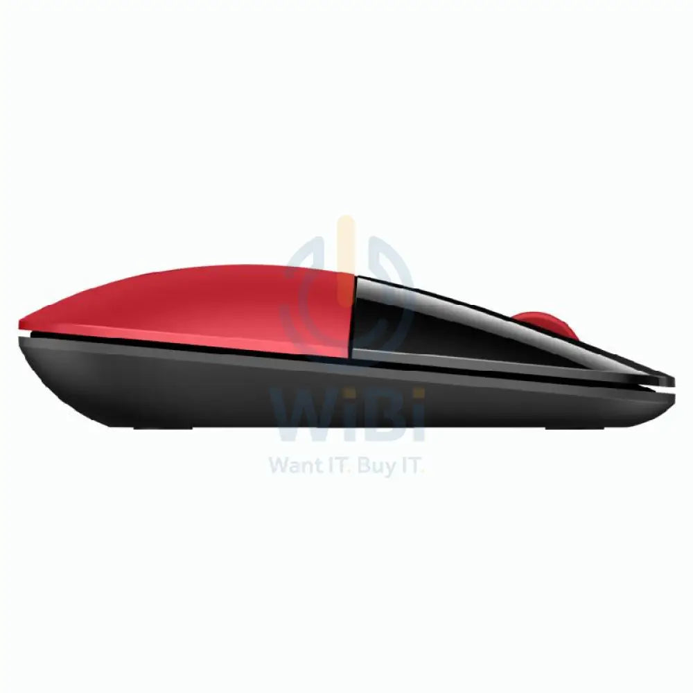 HP Z3700 Wireless Mouse - Up to 1200 DPI / Black/Cardinal Red Accessories > Keyboard & Mouse