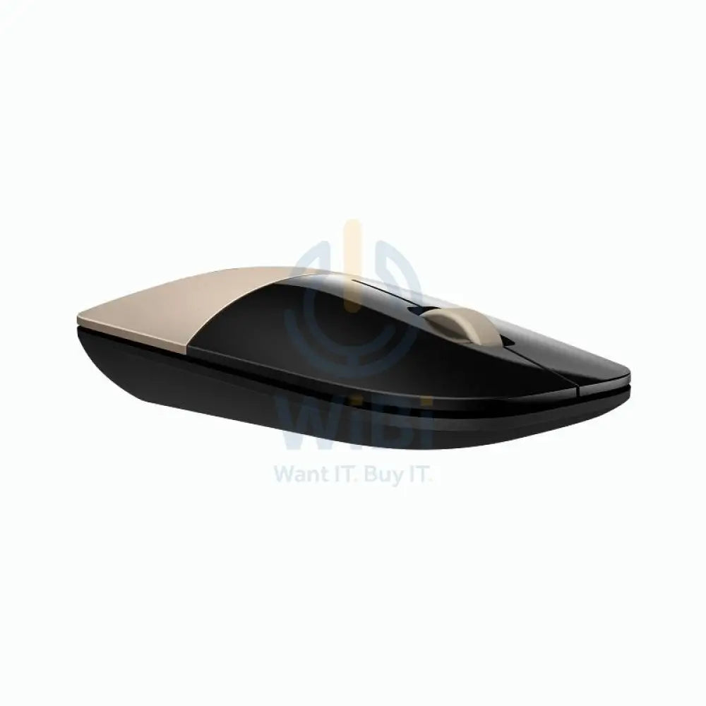 HP Z3700 Wireless Mouse - Up to 1200 DPI / Black/Gold Accessories > Keyboard & Mouse