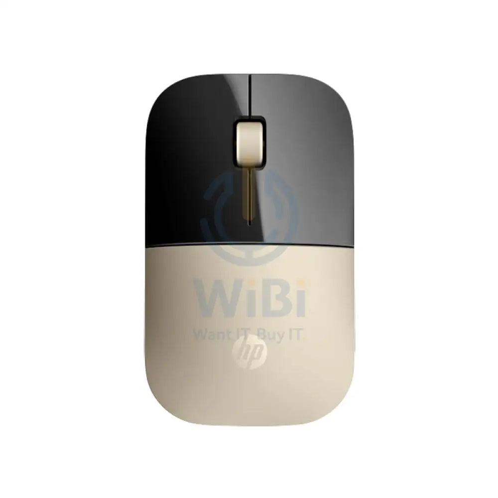 HP Z3700 Wireless Mouse Up to 1200 dpi / Black/Gold Color Accessories > Keyboard & Mouse