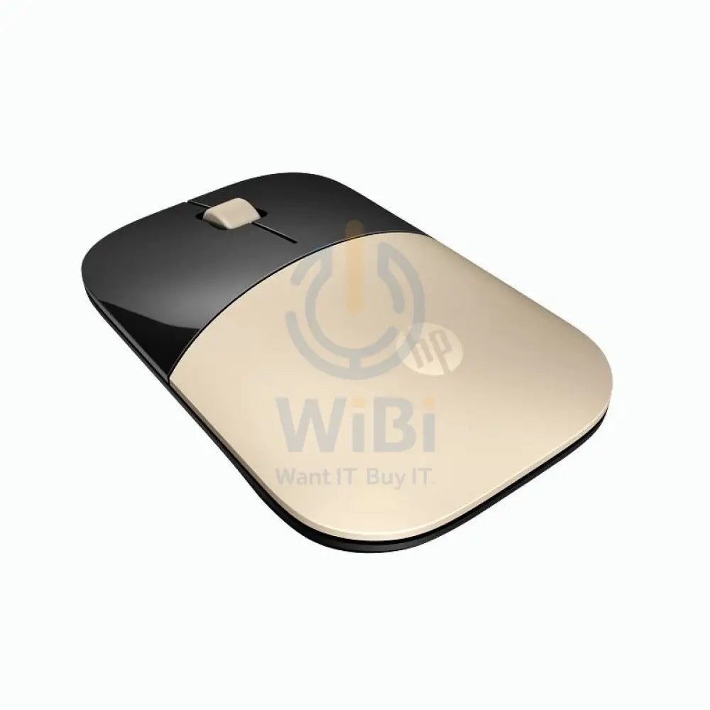HP Z3700 Wireless Mouse - Up to 1200 DPI / Black/Gold Accessories > Keyboard & Mouse