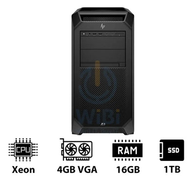 HP Z8 G5 Workstation - Xeon-2.0GHz / 12-Cores / 16GB / 1TB (NVMe M.2 SSD) / T400 4GB VGA / Win 11 Pro / 3YW Server &