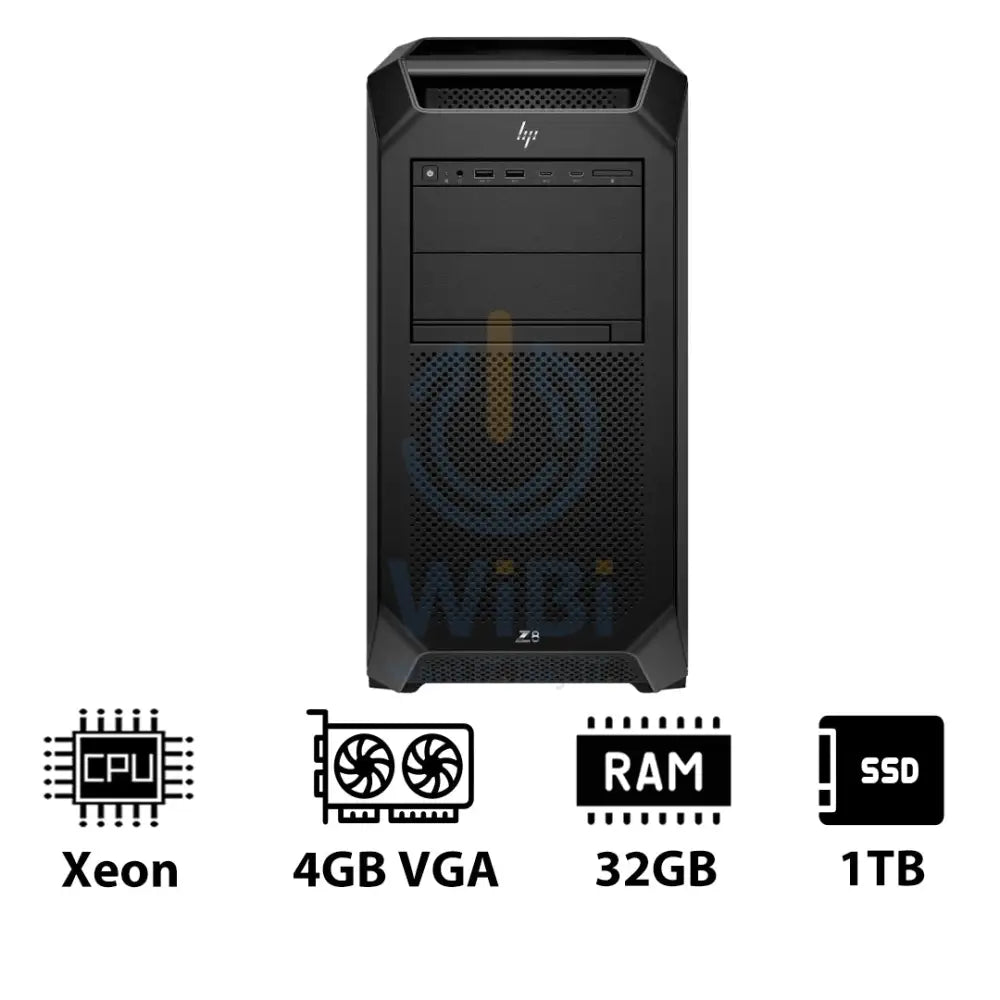 HP Z8 G5 Workstation - Xeon-2.0GHz / 12-Cores / 32GB / 1TB (NVMe M.2 SSD) / T400 4GB VGA / Win 11 Pro / 3YW Server &
