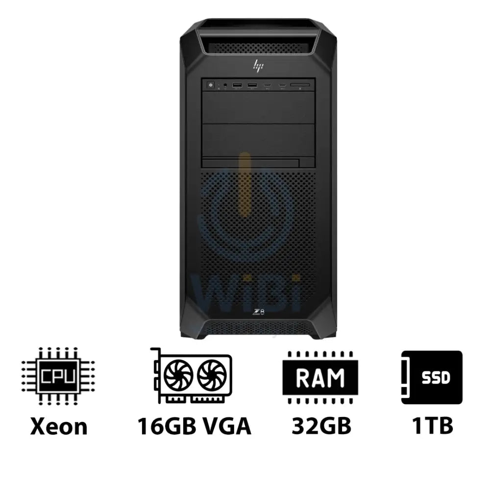 HP Z8 G5 Workstation - Xeon-2.0GHz / 12-Cores / 32GB / RTX 2000 ADA 16GB VGA / 1TB (NVMe M.2 SSD) / DOS (Without OS)