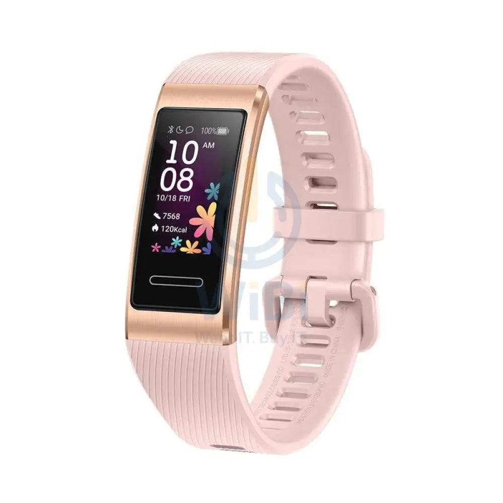 Huawei Band 4 Pro - 0.95-inch AMOLED Touch / 100 mAh / Bluetooth 4.2 / Pink Gold - Tablet & Smartphones
