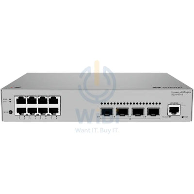 Huawei eKitEngine S220-8T4S Switch - 24 Gbit/s/s / GE RJ45 / GE SFP - Switch Networking Products > Switches