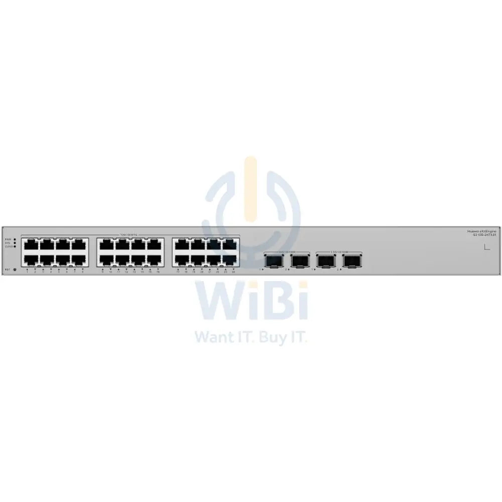 Huawei eKitEngine S310S-24T4JX Switch - 98 Gbit/s / 10G SFP + / 2.5G SFP / GE RJ45 - Switch Networking Products >