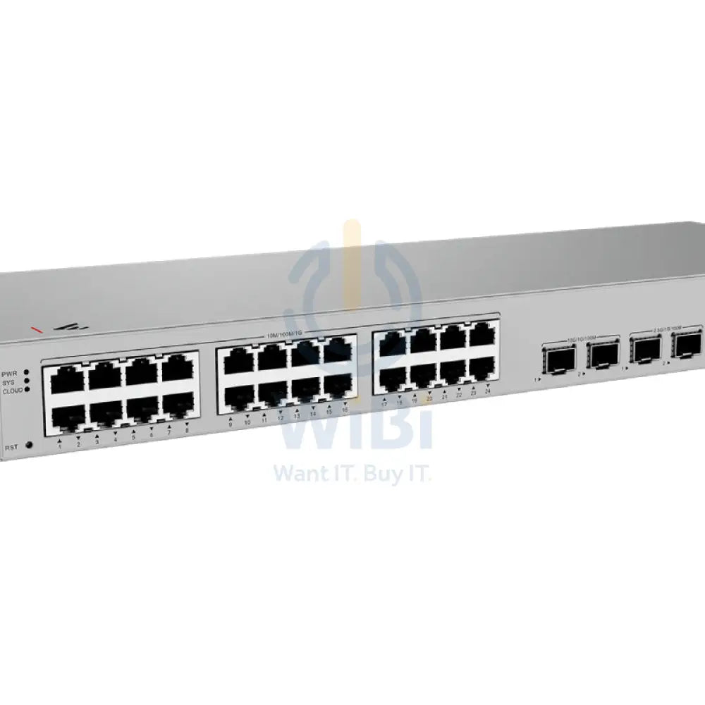 Huawei eKitEngine S310S-24T4JX Switch - 98 Gbit/s / 10G SFP + / 2.5G SFP / GE RJ45 - Switch Networking Products >