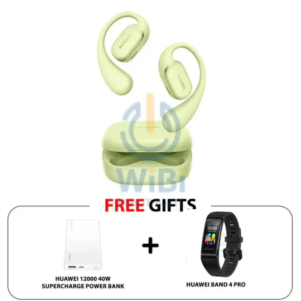 Huawei FreeArc - In-Ear / Bluetooth 5.2 / USB Type-C / Green - Earbuds Accessories > Audio > Headphones